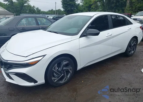 2025 Hyundai Elantra Sel Sport from USA, damaged, VIN KMHLM4DG3SU025028